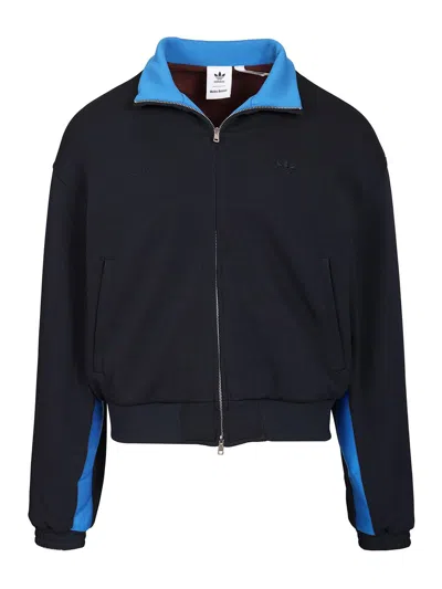 Adidas Originals Wales Bonner Track Jacket Sweatshirts Blue In Black