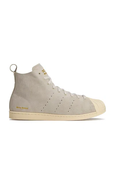 Adidas X Wales Bonner Wb Superstar Hi Suede Sneakers