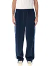 Adidas Originals Adidas X Wales Bonner Navy Blue Activewear Pants With Elasticized Waistband