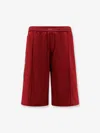Adidas Originals Adidas X Wales Bonner Sport Shorts With Iconic Stripes In Red