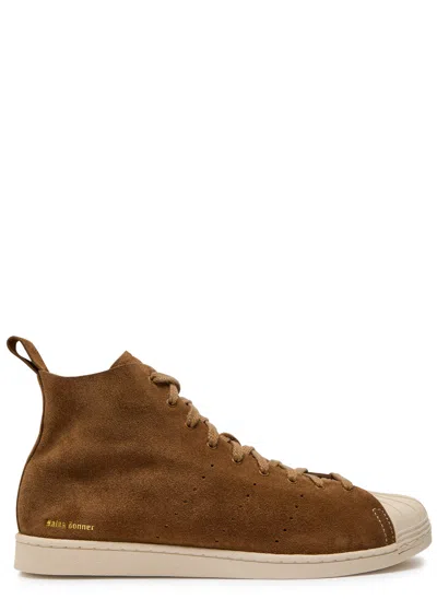 Adidas X Wales Bonner X Wales Bonner Superstar Brushed Suede Sneakers