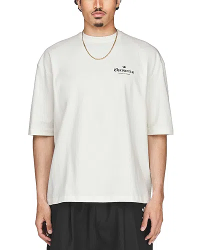 Adidas X Willy Chavarria Printed Cotton T-shirt In Metallic