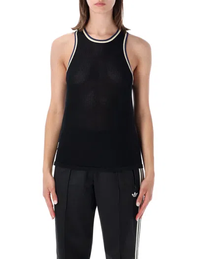 Adidas X Y-3 Elevated Sport Mini Mesh Tank Top In Black