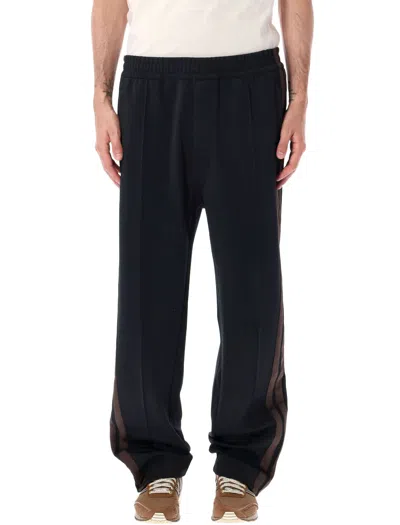 Adidas X Y-3 Relaxed Fit Side Stripes Pants In Black