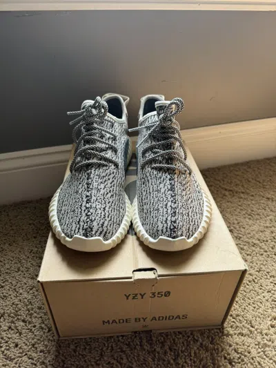 Pre-owned Adidas X Yeezy 350 V1 Turtle Dove Size 11 Shoes In Gray