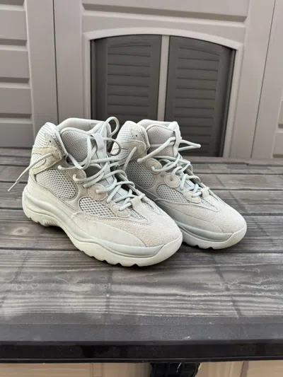 Pre-owned Adidas X Yeezy Dart Boot Salt In Gray