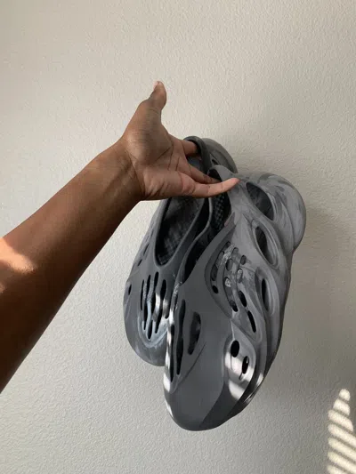 Pre-owned Adidas X Yeezy Season Yeezy Foam Runner Mx Granite Shoes In Grey