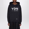 Adidas Y-3 X Neighborhood Black Cotton Hoodie In Black