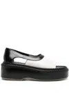 Adieu Type 201 Platform Sandals In Schwarz