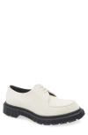 Adieu Apron Toe Derby In White
