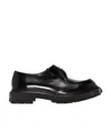 Adieu Type 181 Leather Lace-up Derby Shoes In Black