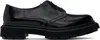 Adieu Round Head Business Casual Shoes In Black