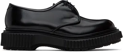 ADIEU BLACK TYPE 190 DERBYS