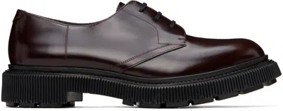 Adieu Brown Type 132 Derbys In Dark Brown Expresso