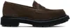 Adieu Brown Type 159 Loafers In Earth