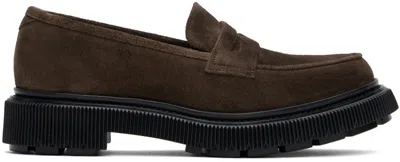 Adieu Brown Type 159 Loafers In Earth