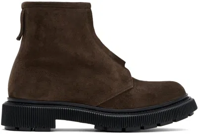Adieu Brown Type 197 Boots In Earth