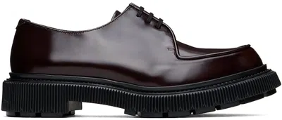 Adieu Burgundy Type 124 Derbys In Cordoban