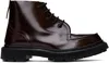 Adieu Burgundy Type 164 Boots In Cordoban