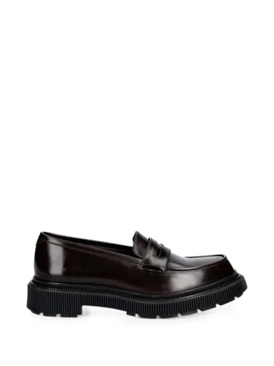 Adieu Chunky-sole Loafers In Black