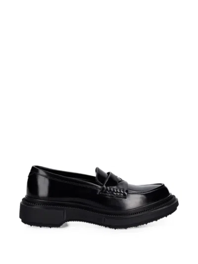 Adieu Chunky-sole Loafers In Black