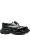 Adieu Leather Oxford Shoes In Black