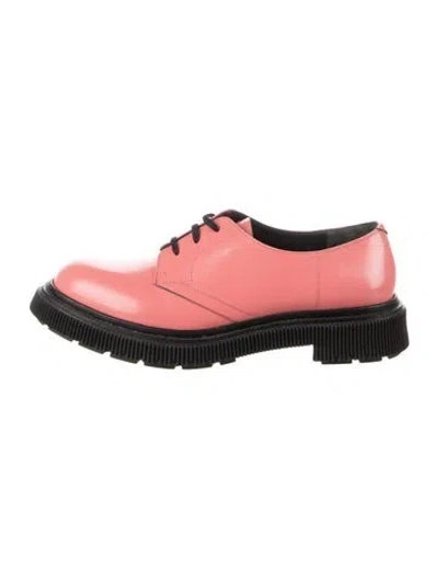 Pre-owned Adieu Leather Oxfords In Pink
