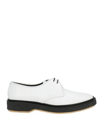 Adieu Man Lace-up Shoes White Size 9 Leather