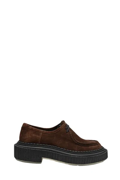 Adieu Suede Lace - Up Shoes In Black