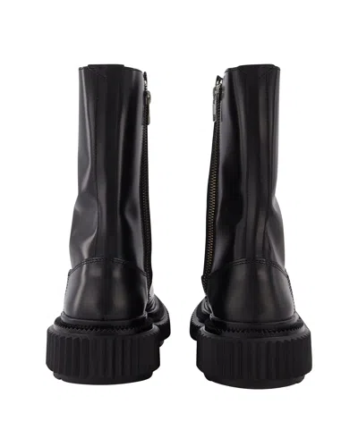 Adieu Type 185 Boots In Black Leather
