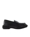 Adieu Type 192 Panelled Loafers In Black