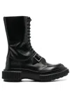 Adieu Type 195 Lace-up Boots In Black