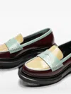 Adieu Type 218 Leather Loafers In Multi