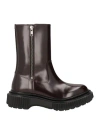 Adieu Woman Ankle Boots Cocoa Size 8 Soft Leather In Brown