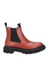 Adieu Type 156 Ankle Boots In Red