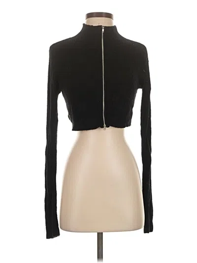 Pre-owned Adika Cardigan Sweater In Black