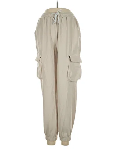 Pre-owned Adika Cargo Pants In White