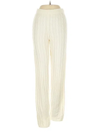 Pre-owned Adika Casual Pants In White