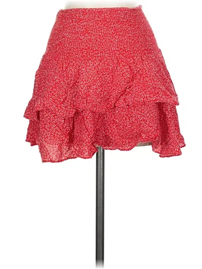 Pre-owned Adika Casual Skirt In Red