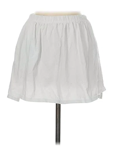 Pre-owned Adika Casual Skirt In White