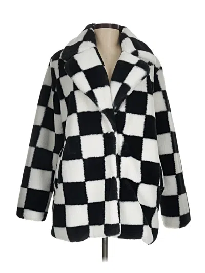 Pre-owned Adika Coat In Black