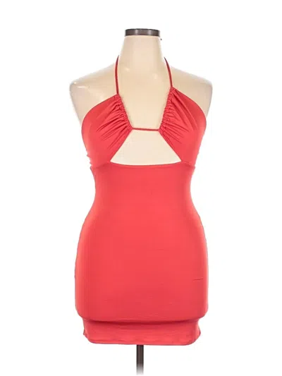 Pre-owned Adika Cocktail Dress In Red
