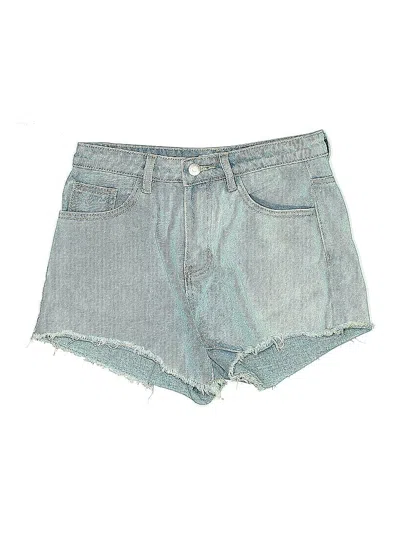 Pre-owned Adika Denim Shorts In Blue