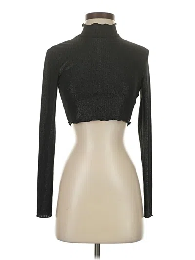 Pre-owned Adika Long Sleeve Turtleneck In Black