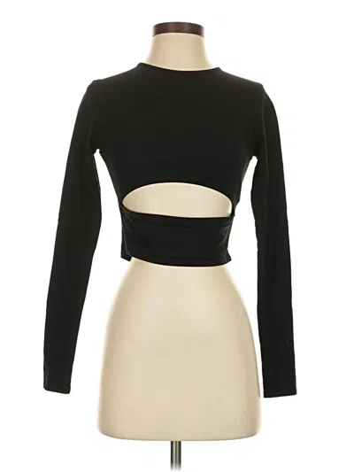 Pre-owned Adika Long Sleeve Turtleneck In Black
