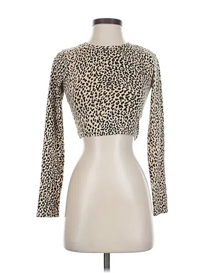 Pre-owned Adika Long Sleeve Turtleneck In Brown