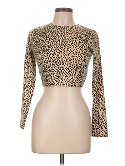 Pre-owned Adika Long Sleeve Turtleneck In Tan