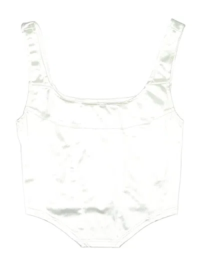 Pre-owned Adika Sleeveless Blouse In Silver