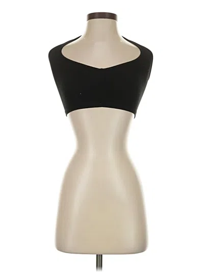 Pre-owned Adika Sleeveless Top Black Strapless Neckline Tops