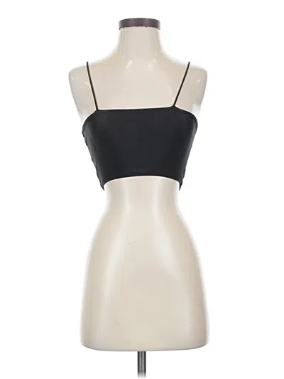 Pre-owned Adika Tube Top Black Strapless Neckline Tops